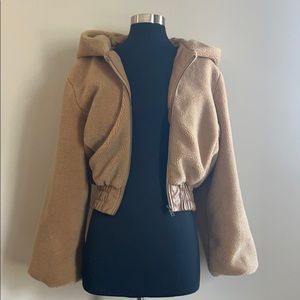 I am Gia teddy jacket